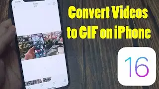 How to Convert Videos to GIF on iPhone & iPad (iOS 16)