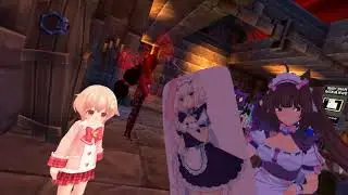 VRChat Moments - Nekopara Vanilla dakimakura in VR: Virtual Reality