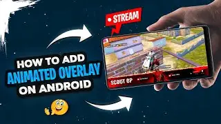 How to Add Animated Overlay on Android | How to Add Custom Overlay in Turnip App | Streamlabs