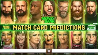 WWE Money in the Bank 2024 - Early Card