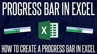 How To Create a Live Progress Bar in Microsoft Excel