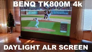 GREAT FOR SPORTS BENQ TK800M 4k! Amazing Color and Value!