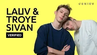 Lauv & Troye Sivan im so tired... Official Lyrics & Meaning | Verified