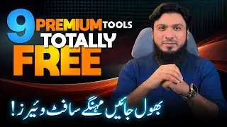 9 Premium Tools Absolutely FREE Say! Goodbye to Expensive Software 🔥