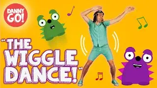 The Wiggle Dance! 🪱 /// Danny Go! Brain Break Songs for Kids