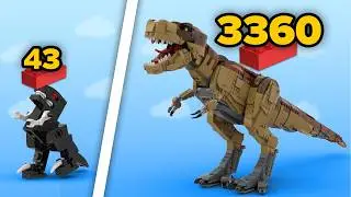 LEGO DINOSAURS in Different Scales | Comparison