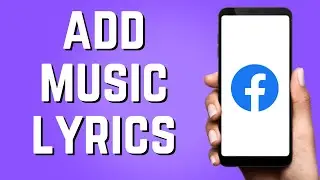 How to Add Music And Song Lyrics to Facebook Story! (2024)