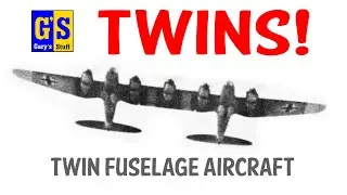 TWINS! The history of twin fuselage aircraft 1080P HD