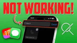 iOS 17 iMessage Search Not Working? Easy Fix | Cant Search Message on iPhone