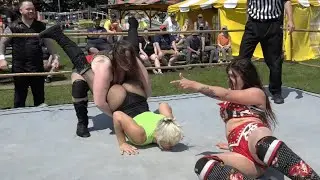 Ava Everett & Angel Sinclair vs. Davienne & Skylar - Limitless Wrestling (Womens Wrestling, WWR)