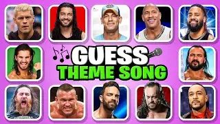 WWE Theme Songs Quiz 🎶✅ Cody Rhodes, John Cena, The Rock, Jey Uso and Roman Reigns