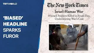 New York Times headline on Israel’s Gaza war called out for ‘bias’, sparks outrage