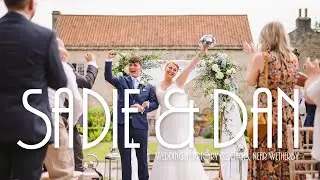 Wedding Photos Video at Priory Cottages in Yorkshire: Sadie + Dan