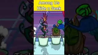 Among Us Hide n Seek - Shorts Part 354 - Pro Seeker / Hider impostor