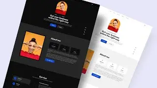 Build & Deploy a Complete Responsive Personal Portfolio Website using HTML CSS JavaScript