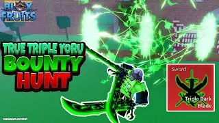 NEW True Triple Yoru + Sanguine Art is OP! (Update 20 Blox Fruits Bounty Hunting)