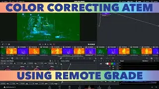 Tutorial: Color Correcting ATEM Live Switch Footage Using Remote Grade Links