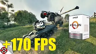 Rendimiento WORLD OF TANKS con Athlon 3000g y 16 GB de Ram 2666Mhz Dual Channel