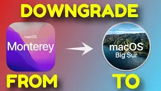 Easy Step 2022 : Downgrade MacOS Monterey To BigSur [ M1/ Intel ]