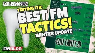 42112 CAVITY.3D | Testing the Best FM24 Tactics | Football Manager 2024