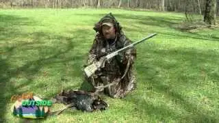 O'Neill Williams uses the CVA Apex .50 Cal Muzzleloader on a Turkey Hunt