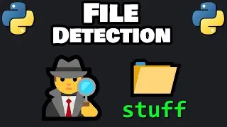 Learn Python FILE DETECTION in 7 minutes! 🕵️‍♂️