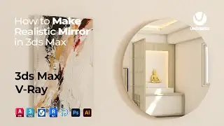 How to Make Realistic Mirror in 3ds Max I 3ds Max + V-Ray I Simple Way