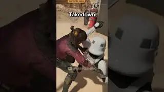 Takedown Animation in Star Wars Outlaws