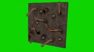 Green Screen Horror Wall Effects