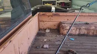 Bed Removal - 1976 Ford Courier Pickup