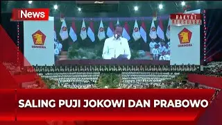 Jokowi Sebut Gerindra Beruntung Dipimpin Prabowo - iNews Sore 01/09