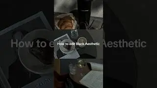 How to Edit Black Aesthetic Pictures #viralshort #short #shorts #lightroommobile