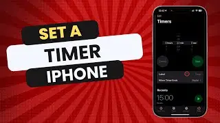 How To Set A Timer On iPhone