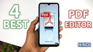 Top 4 Best PDF Editor & Reader For Android | Best Pdf Editor