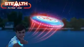 Level Up Outdoor Fun with the Stealth LED Flying Disc!