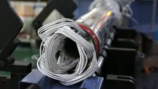 860MM Submersible Pump PVC WIRE Winding & Inserting - Submersible Pump Motor Manufacturing Video