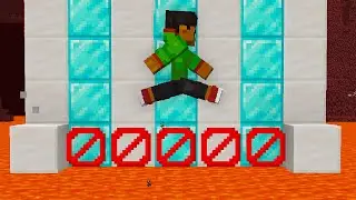 Minecraft: IMPOSSIBLE Parkour Trick 🤐