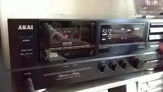 AKAI GX 75 Тест калибровки и записи  