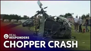 Air Ambulances Race To Crashed Choppers Rescue | Helicopter ER | Real Responders