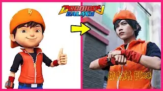 BoBoiBoy Galaxy IN REAL LIFE 💥 All Characters 👉