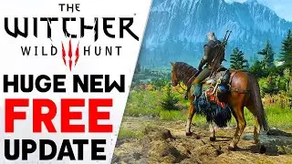 HUGE FREE Witcher 3 Update REVEALED + BIG STEAM News!