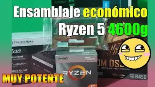 Arma tu primera PC Ryzen 5 4600g súper fácil y rápido