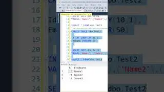 IDENTITY COLUMN IN NUTSHELL  | SQL SERVER | 🔥🔥