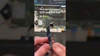 DEAD Optane SSD! Replace this now! #shorts #pc #pcgaming #pcbuilding #pcrepair #tech #computer