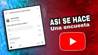 Cómo hacer encuestas en Youtube 2021