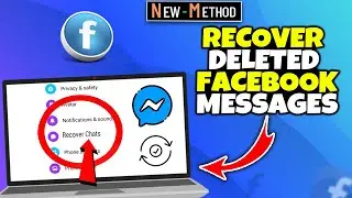 How to Recover deleted Facebook Messages PC/Laptop 2024 [ Easy ]