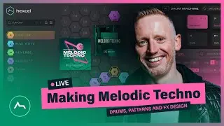 Making Melodic Techno with ADSR Drum Machine & Hexcel