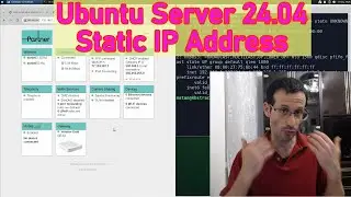 How to set static IP in Ubuntu Server 24.04