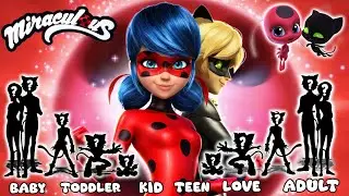 Ladybug & Cat Noir Growing up - Life After Happy End | Cartoon Wow