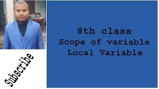 local variable in qbasic | by mithlesh kapar